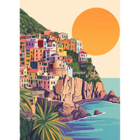 PBN - Orange Sun, Painted Coast