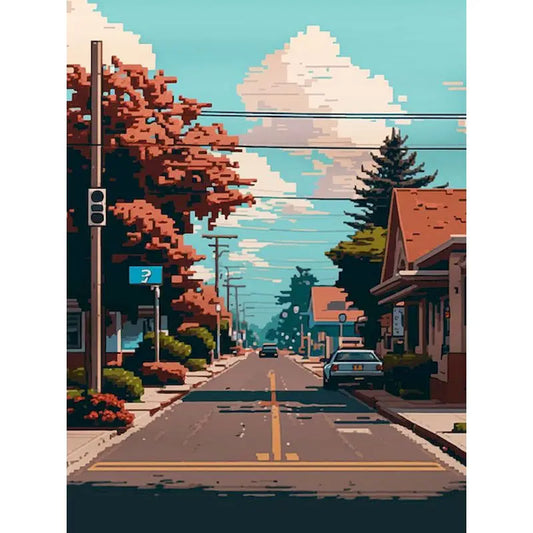 PBN - Quiet Suburban Street